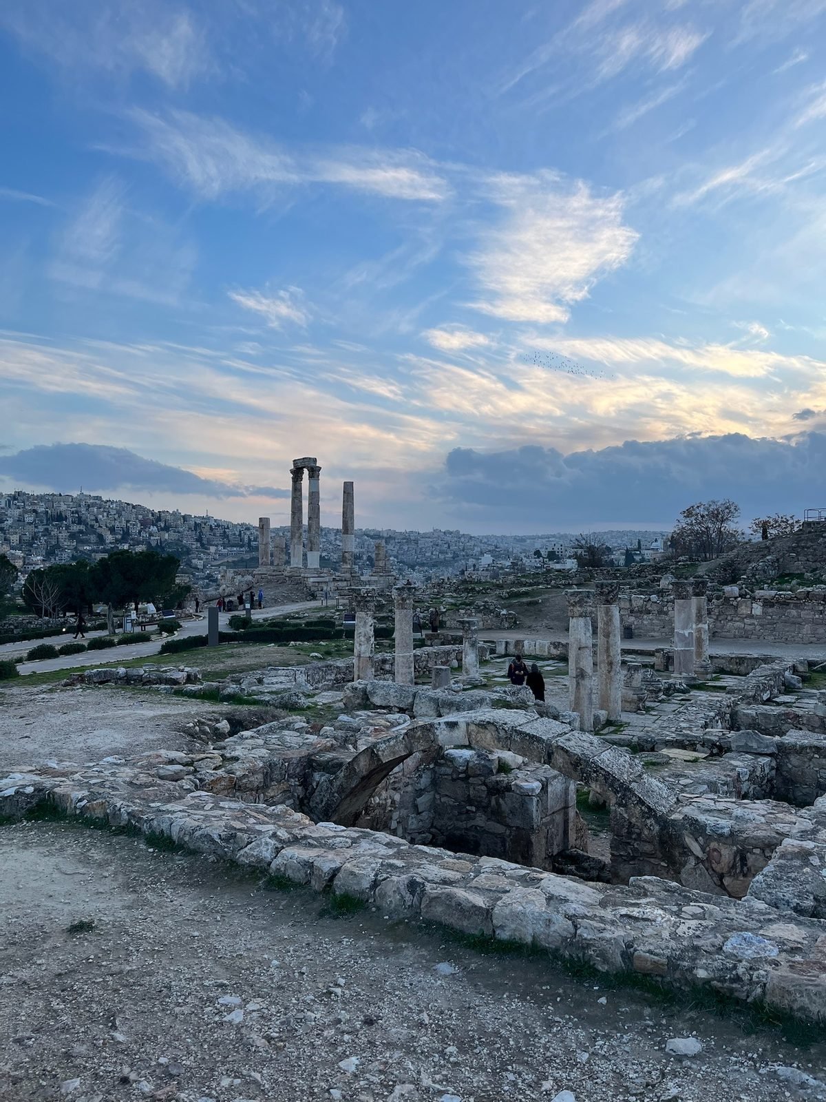 Amman: la Cittadella dall'alto