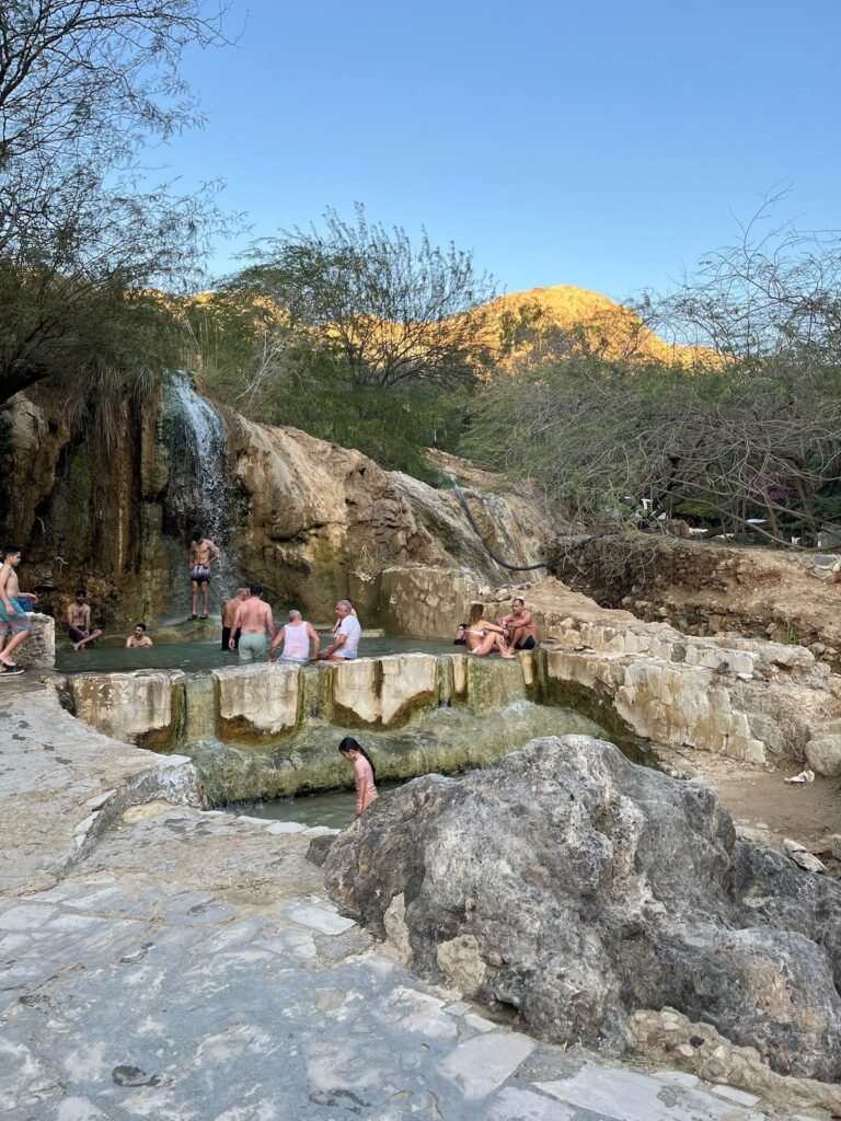 Le hot springs di Hammamat Ma'in