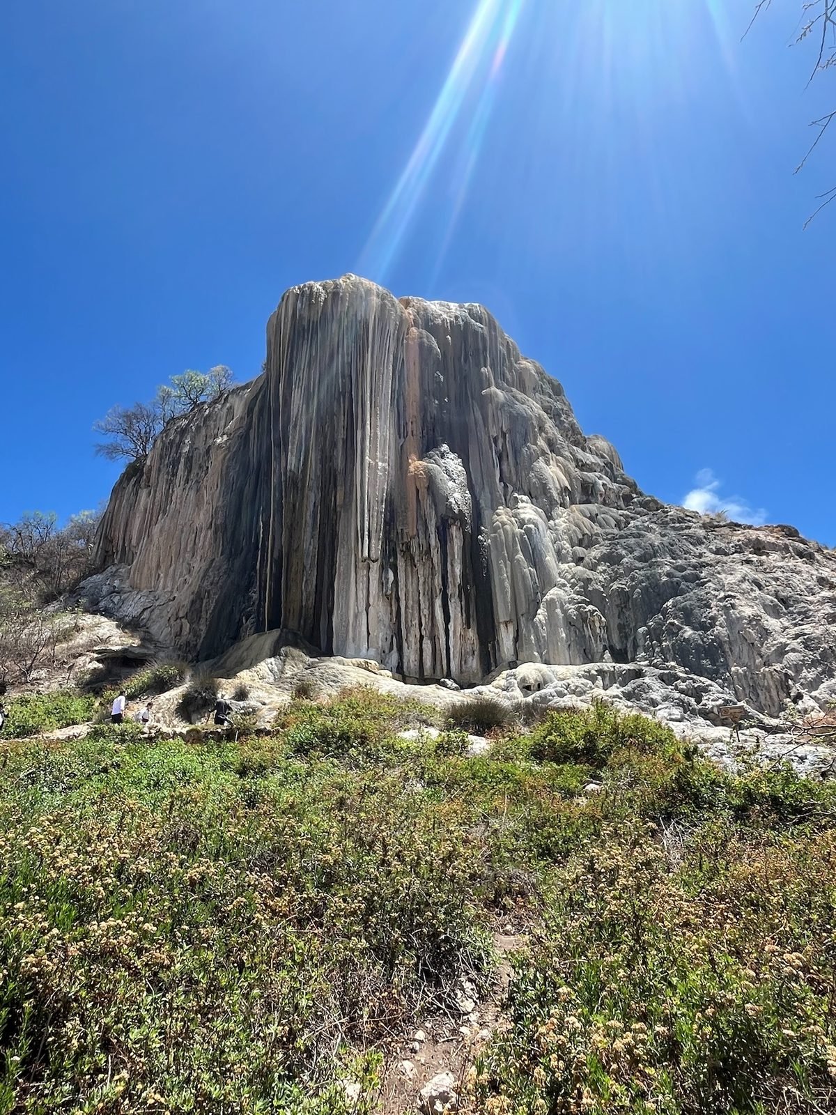 La cascata pietrificata