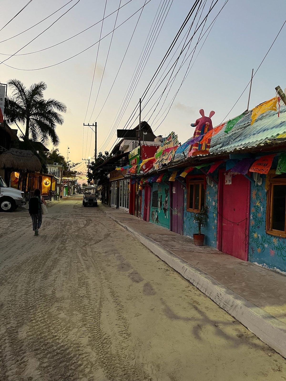 Holbox all'alba