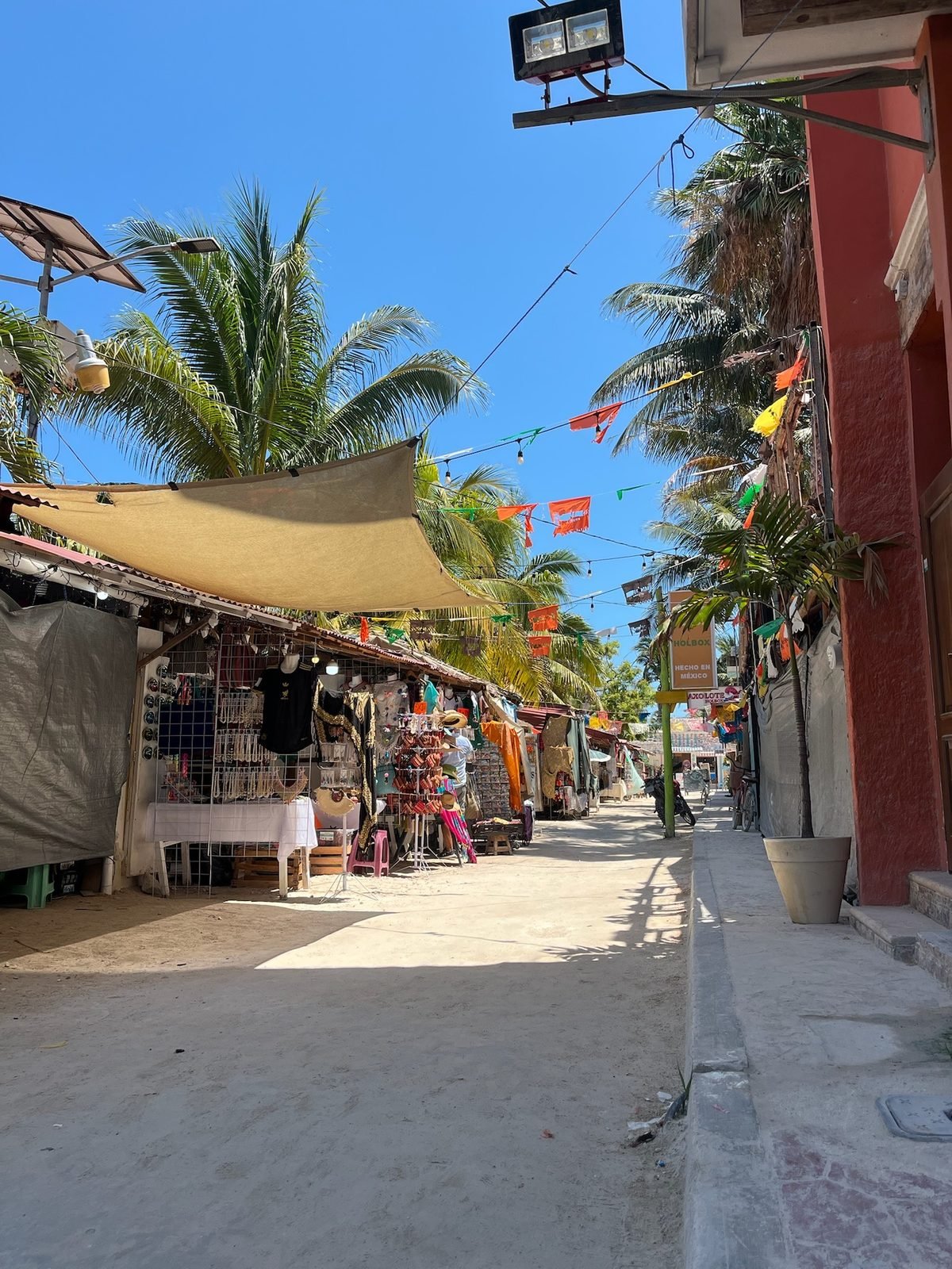 Le strade di sabbia di Holbox