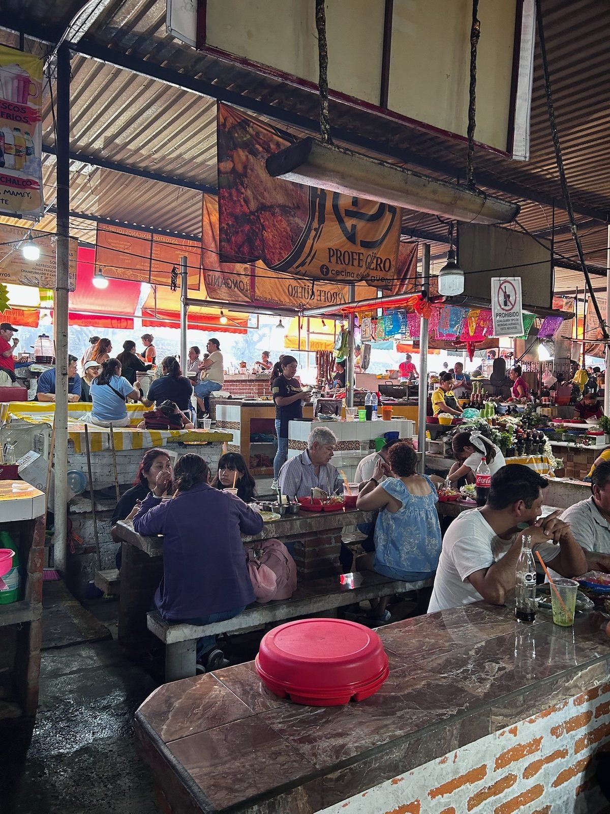 Il mercato di Oaxtepec