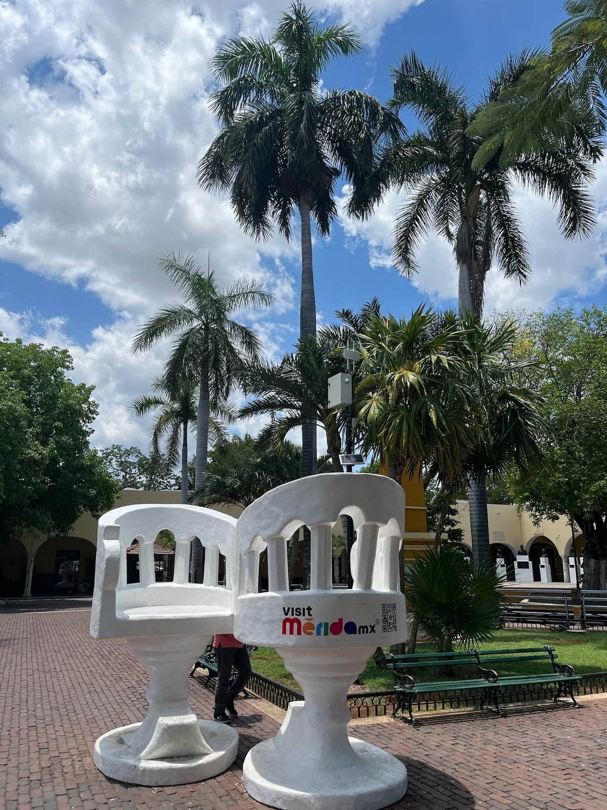 La piazza di Mérida